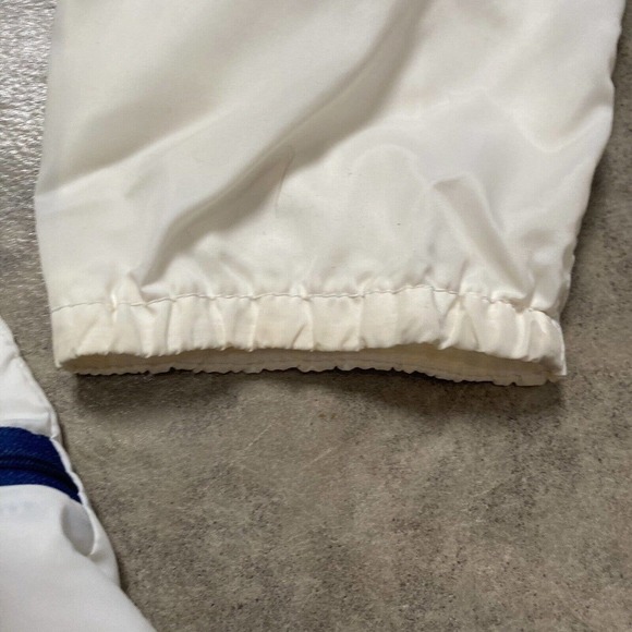 Weather Tamer Jacket Mens Size Large Windbreaker‎ White Style A9305 Vtg Lined - Picture 5 of 16